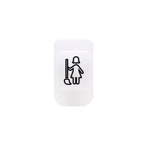 PLAQUETTE SIGN. 'MUR' POUR KNX COMMANDE GEWISS GW10542A