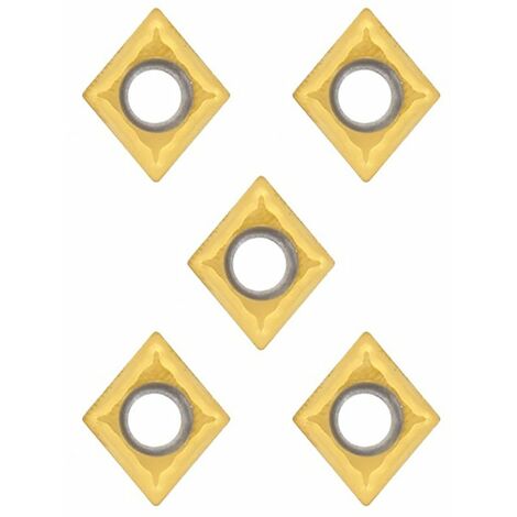 Plaquettes avec revêtement 80° CCMT120408 - taille 12 - 10 pcs MW-Tech CCMT120408