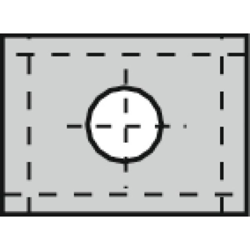 Boite de 10 plaquettes réversibles au carbure Classic A Larg. 12 Long. 9,6 Ep. 1,5mm