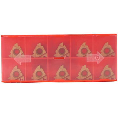 Plaquettes de carbure AG60 16ER pour filetage externe acier inoxydable