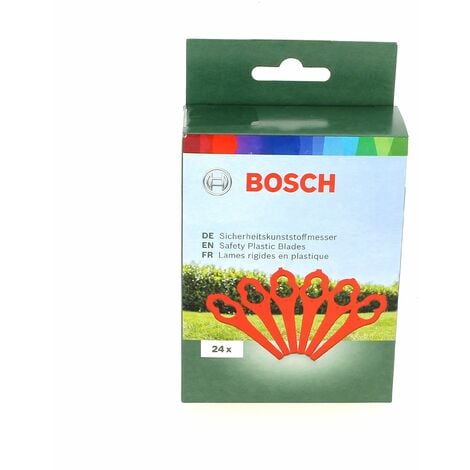 Plaquettes de coupe par 24, f016800183 pour Coupe bordures Bosch
