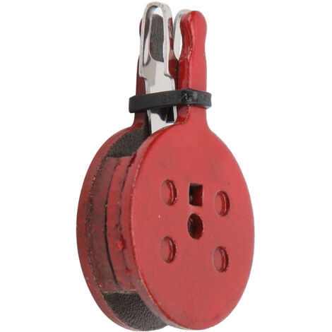 Plaquettes de frein à disque vélo résistantes aux chocs, semi-métalliques, accessoire vélo (LE-04R)