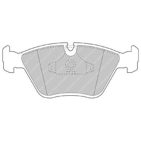 Plaquettes de frein Ferodo DS2500 avant pour BMW M3 3.0 3-C 24V M3 09.90 - 03.95 etrier ATE