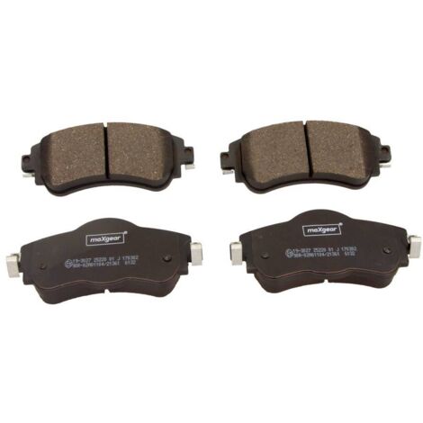 PLAQUETTES DE FREIN MAXGEAR CITROEN AVANT C4 1.2-1.6 09-
