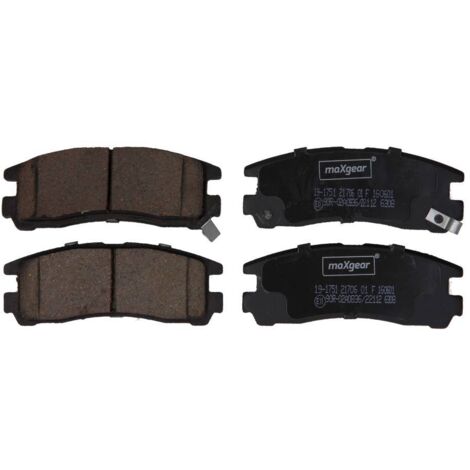 PLAQUETTES DE FREIN MAXGEAR MITSUBISHI GALANT ARRIÈRE 92-