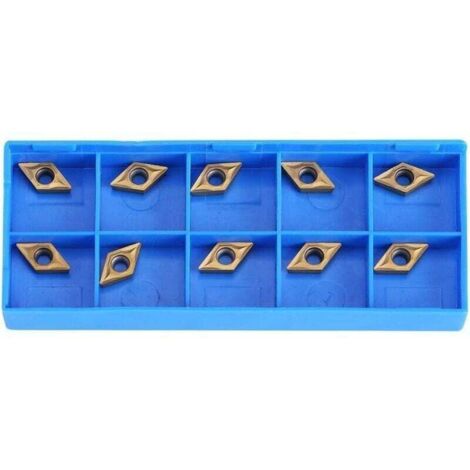 Plaquettes de Tournage Carbure Tungstène DCMT070204 Insert CNC Revêtement Multicouche