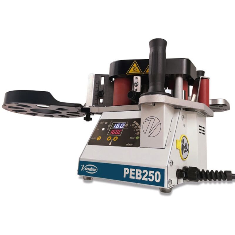 Virutex - Plaqueuse de chants portative à bac à colle PEB250