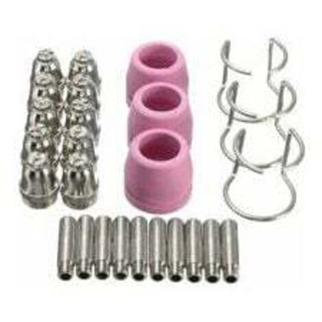Plasma Cutter 26Pcs Consumables Kit Sg-55 Ag-60 Wsd-60P Coupe Torch Tip Buse