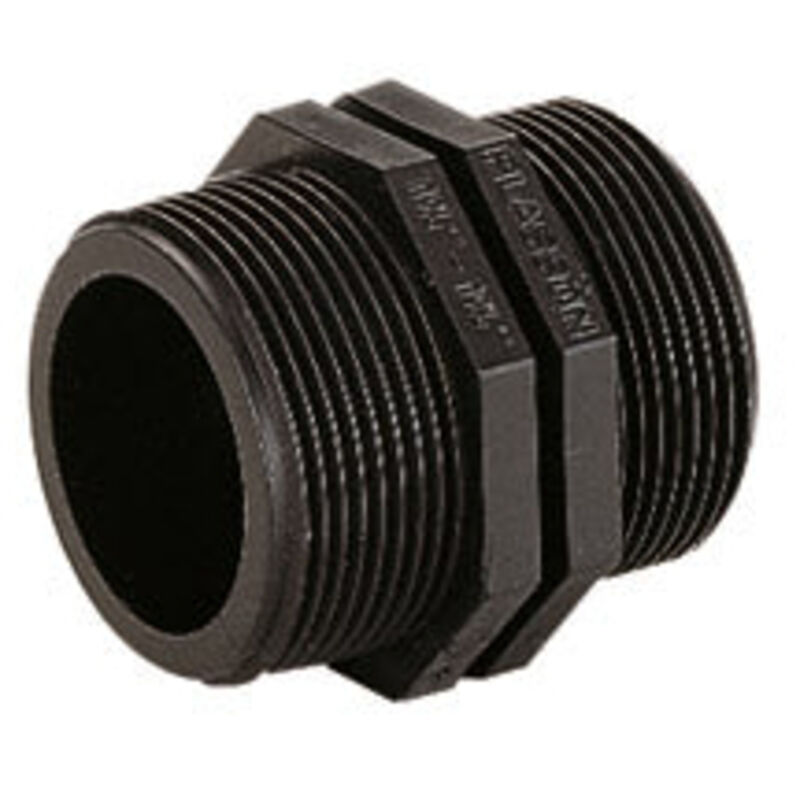 Image of Plasson 3/4" BSP Threaded Polypropylene Nipple&hellip;