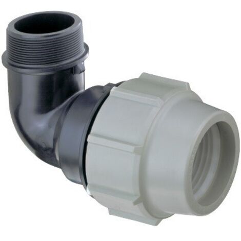 PLASSON ACCESORIOS TUBERIA PRESION codo 90º mixto r.macho 321 s7 078500032010 plass