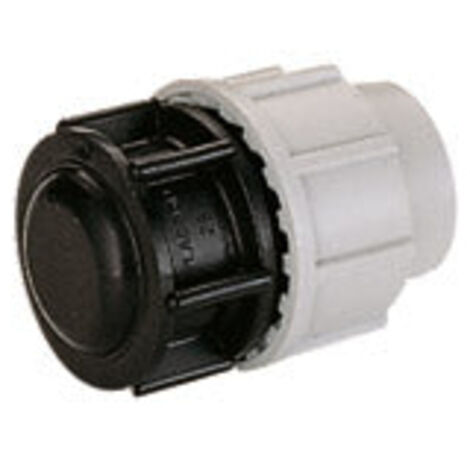 Plasson End Plug 25mm Polypropylene for MDPE Pipes