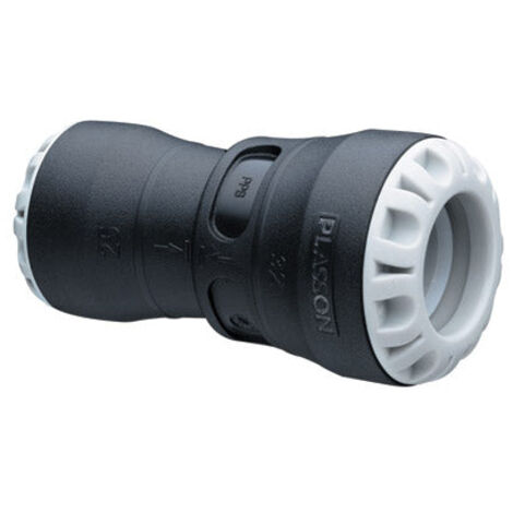 Plasson Reducing Coupling 25mm x 20mm - Push-Fit Plumbing