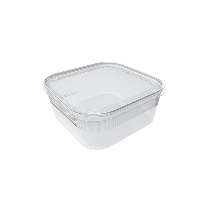 Plast Team - 15080101 bac helsinki 1,80 l boîte transparent couvercle transparent 15080102