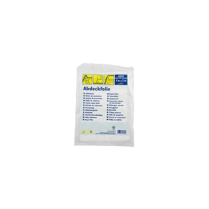 

Plastico cubretodo 5micras 4x5m. fino