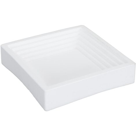 Plaster Jewelry Dish Modern Exquisite Multipurpose Jewelry Tray Trinket Dish for Photography Props Office Quadrate