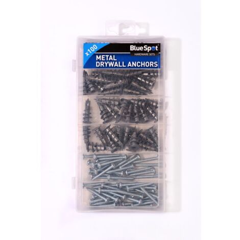 Plasterboard Rawl Plugs. Dry Wall Speed Raw Plugs. Metal Fixing Anchors 40572