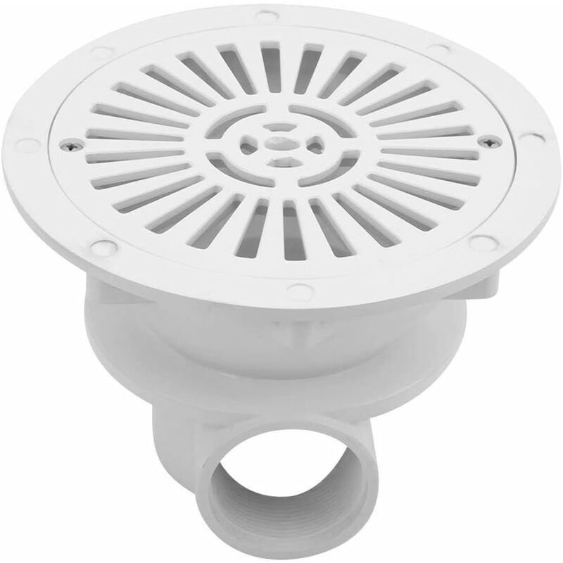 Couvercle de drain principal en cône en plastique, drain principal conique pour drain de sol, accessoire de drainage d'entrée d'eau de 2,3 pouces,