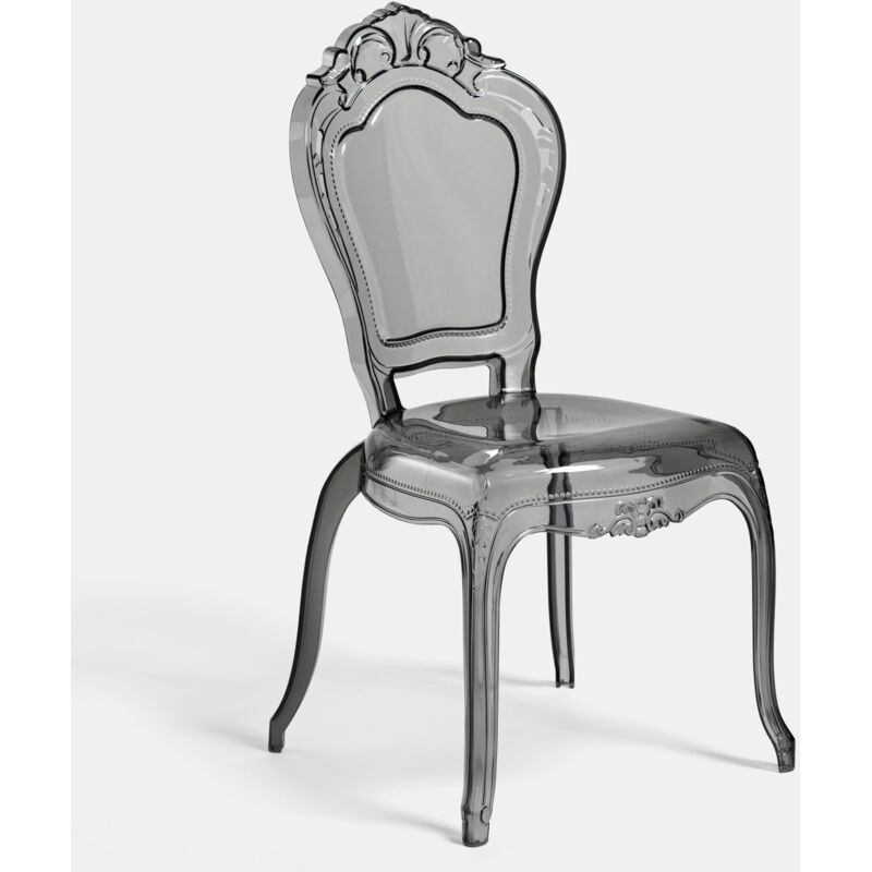 Biscottini Polycarbonate Chairs Plastic Armchairs Kitchen And Living Room Chair Modern Outdoor Armchair Dining Room And Bedroom Armchairs