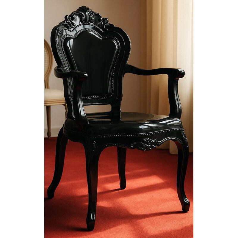 Biscottini Polycarbonate Chairs Plastic Armchairs Kitchen And Living Room Chair Modern Outdoor Armchair Dining Room And Bedroom Armchairs