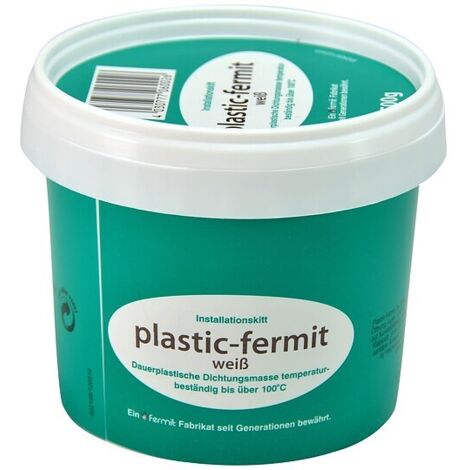 PLASTIC-FERMIT weiß - Dichtungsmasse - dauerplastisch und geschmeidig - 500 g Dose