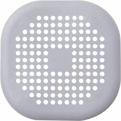 Plastic Floor Drain Cover Sink Sewer Hair Strainer Mesh Suction Cup Home