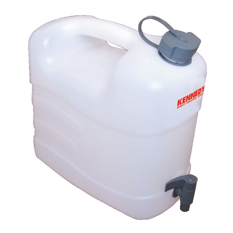 Kennedy Jerry Can Water Container Food Grade PLASTIC, With Tap 20LTR