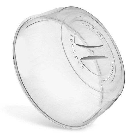 Plastic lid for microwave protects against splashes and drying out 3451280