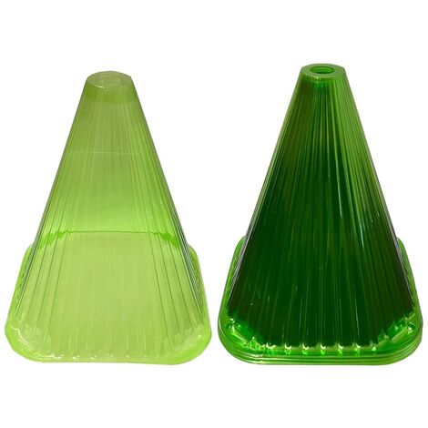 Plastic Plant Protection Cloche Covers (Pack of 12)