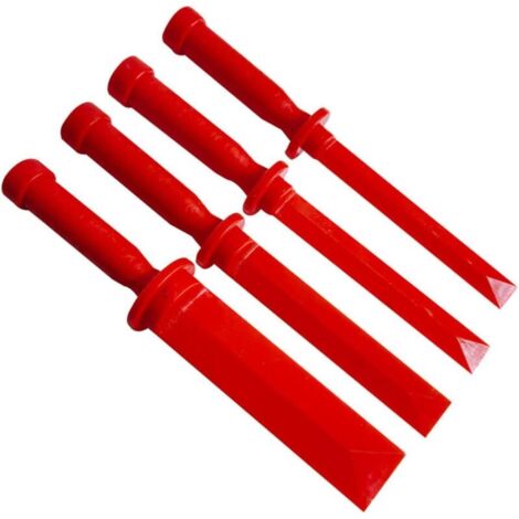 Plastic Scraper Set, Plastic Scraper, Plastic Chisel Scraper, Nylon Plastic Chisel Set, Universal Plastic Scraper Set for Adhesive Caulking, 4 Pieces