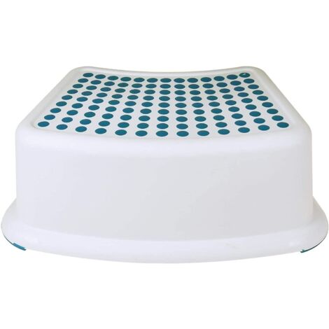 PLASTIC STEP STOOL NON ANTI SLIP TOILET POTTY TRAINING KIDS CHILDREN KITCHEN