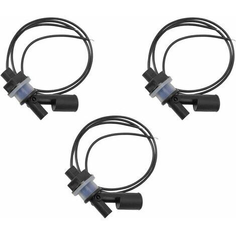 Plastic Water Level Sensors with Horizontal Float Switch for Aquarium Pack of 3