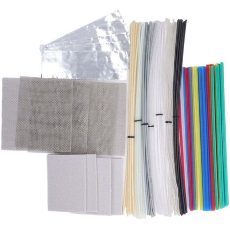 Plastic Welding Rod, 12 Colors Anti-aging Plastic Welding Rod ABS PP PU PE PA PC TPO 106PCS for Kayak Bumper MUMU