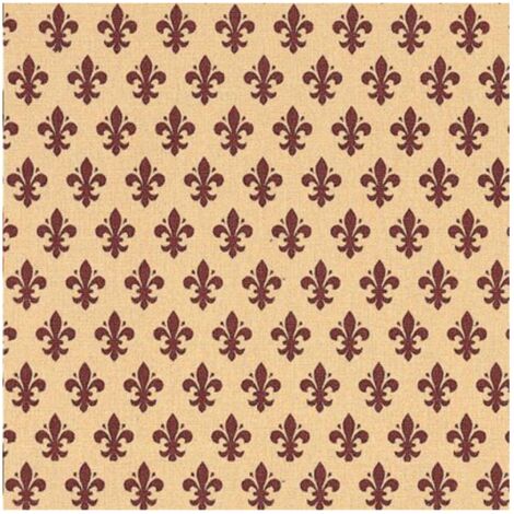 PLASTICA ADESIVA 2060 HOME DECO - GIGLIO MARRONE H.CM 45 L.MT 15 - 1 pezzo