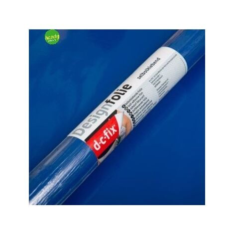 D-C-FIX PLASTICA ADESIVA BLU SCURO LUCIDO DC FIX MINI 45X200 CM