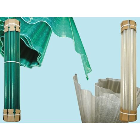 PLASTICA ONDULATA VERDE  RT.40MT. HL.1