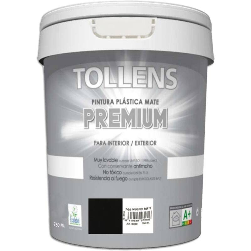

PLASTICA PREMIUM MATE 750 ML | COLOR: Negro - Negro