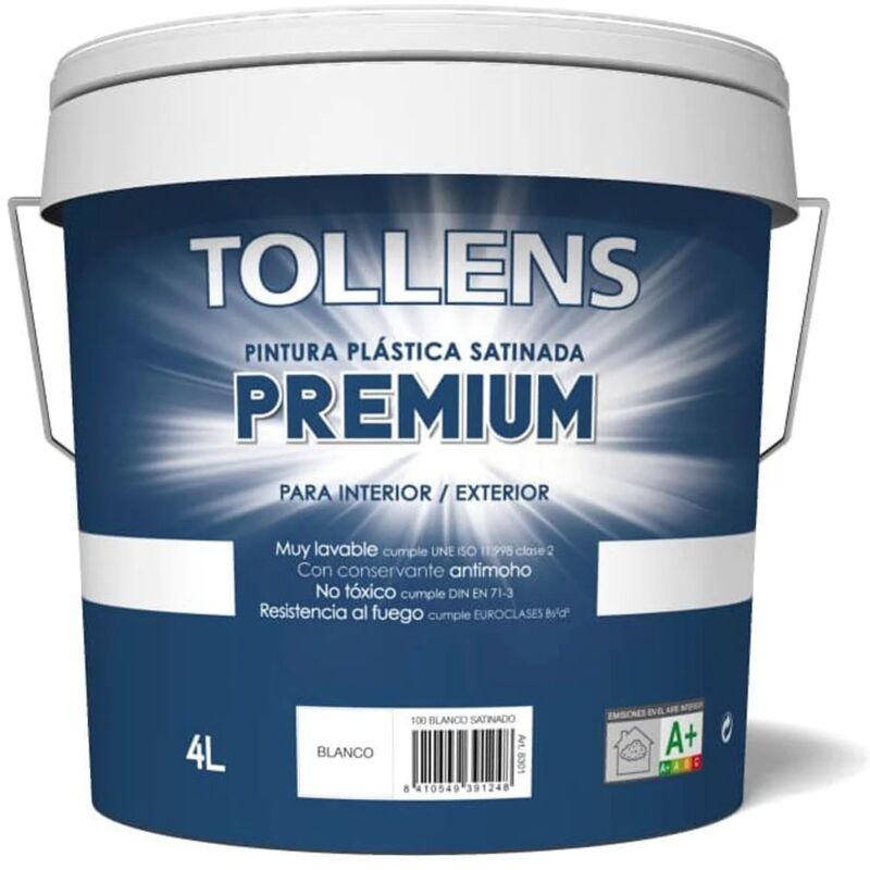 

Plastica Premium Satinado Blanco 4 Lt