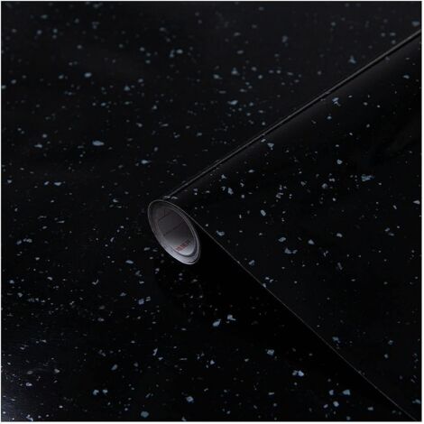 PLASTICA TRASPARENTE D-C-FIX 45X200 GRANITO NERO