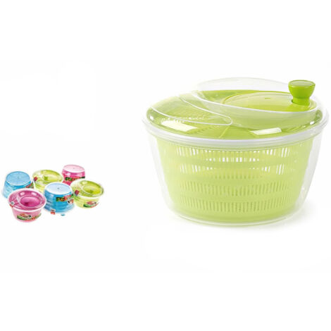 PLASTICFORTE centrifugadora verduras 4l surtida , Centrifugadora verduras 4 litros surtidaColores surtidos, se envía según disponibilidadFabricada en plástico de alta calid