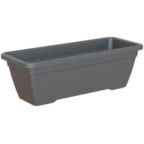 PLASTICFORTE jardinera 60,5x32,5x27,5 antracita 1176035 , Jardinera 60,x32.5x27,5 cm antracita 11760 Material: Plástico. -Color:antracitaMedidas: 60x32,5x27,50CM