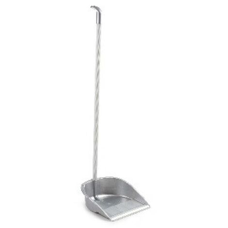 PLASTICFORTE recogedor antivuelco plata 1215812 , Recogedor antivuelco plata 1215812Fabricado en plástico de alta calidadMango ergonómicoAntideslizanteIncluye siste