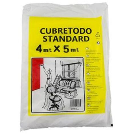 PLASTICO CUBRETODO 7MICRAS 4X5MT STANDAR