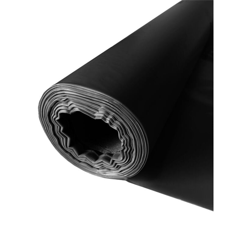 

Plástico para agricultura y obra- NEGRO - 500 Galgas - 6x132 metros