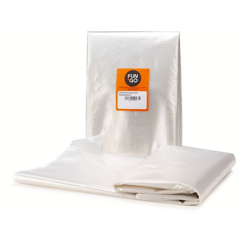 

Film Polietileno G-300 Transparente Fun&Go 4x125m Plegado a 1m