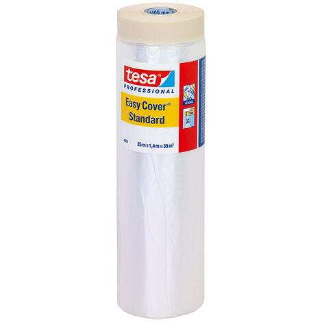 Plástico protector adhesivo - 25 m x 1,4 m