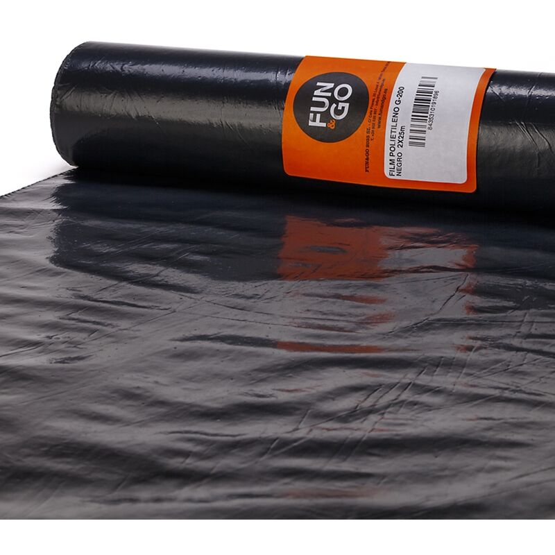 

Film Polietileno G-200 Negro 6 X 25 m Plegado a 0,75 m
