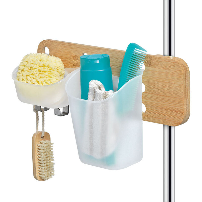

Organizador para columna ducha bambú 19,5x35,5x13,5cm jobgar - Plasticos Jobgar