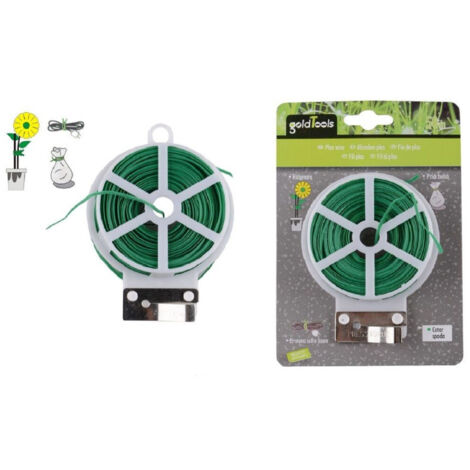 Plastification Ferro Filo For Gardinaggio 50 Mt 90133