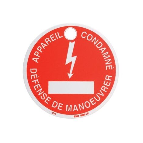 Plastik-Makron Durchmesser 80 mm, Loch 10 mm - Gerät außer Betrieb