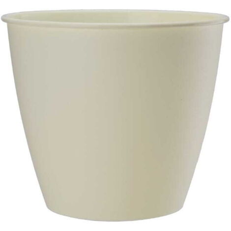 Plastikblumentopf AZALIA 19 cm cremefarben ecru